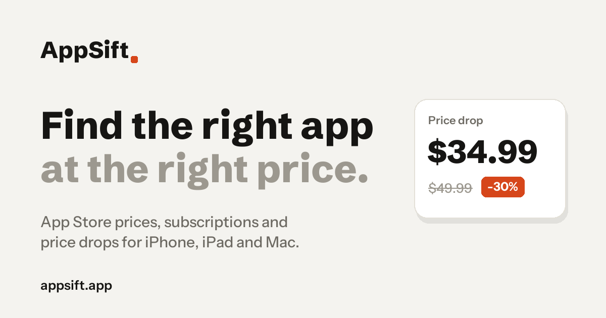 I made a site to search the App Store with filters it doesn’t have, like “no subscription”